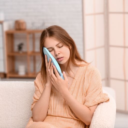 After the wisdom tooth is extracted